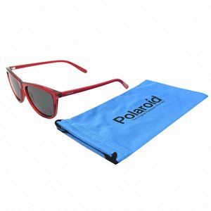 Polaroid Kids PLD8027/S C9A-M9 47mm Clear Red Sunglasses